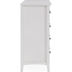 Grace Eight Drawer Dresser in Snowfall White (2024)