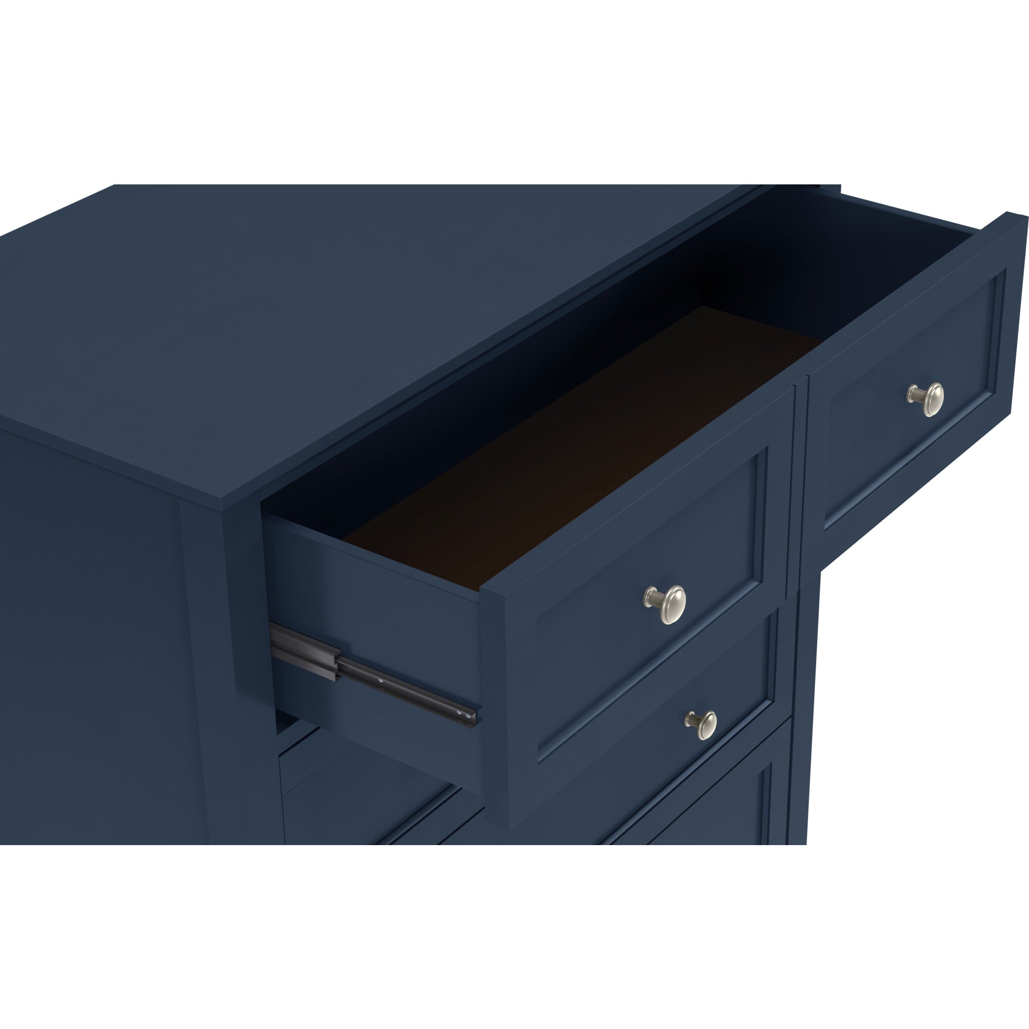 Grace Five Drawer Chest in Blueberry (2024)
