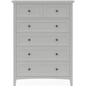 Grace Five Drawer Chest in Elephant Gray (2024)