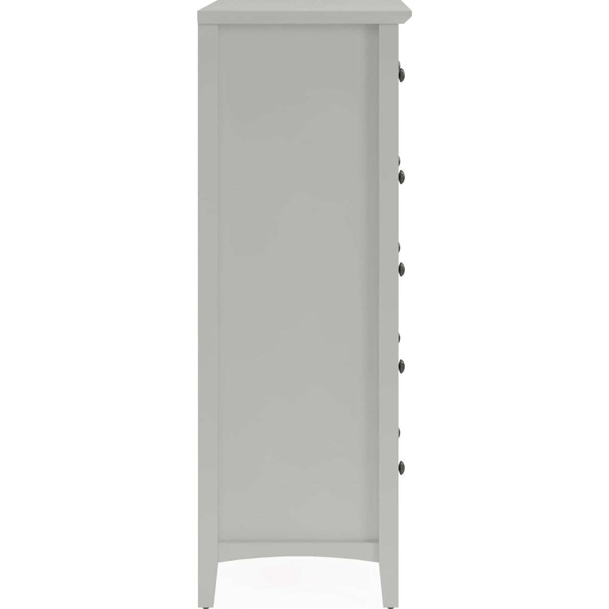 Grace Five Drawer Chest in Elephant Gray (2024)