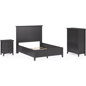 Grace Five Drawer Chest in Raven Black (2024)