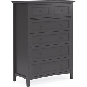 Grace Five Drawer Chest in Raven Black (2024)
