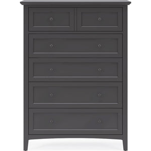 Grace Five Drawer Chest in Raven Black (2024)