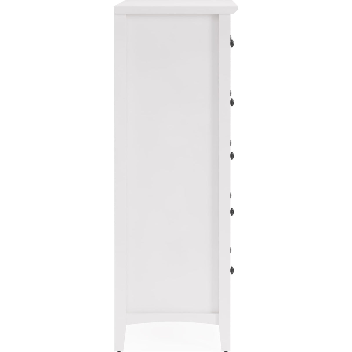 Grace Five Drawer Chest in Snowfall White (2024)