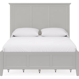 Grace Four Drawer Platform Storage Bed in Elephant Gray