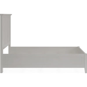 Grace Three Panel Bed in Elephant Grey