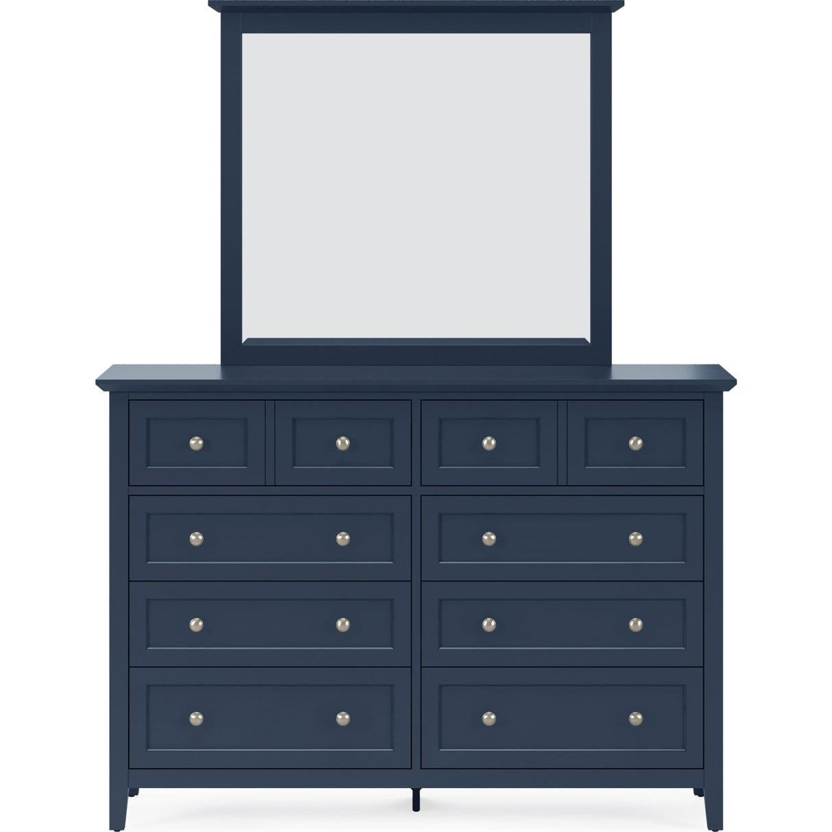 Grace Wall or Dresser Mirror in Blueberry