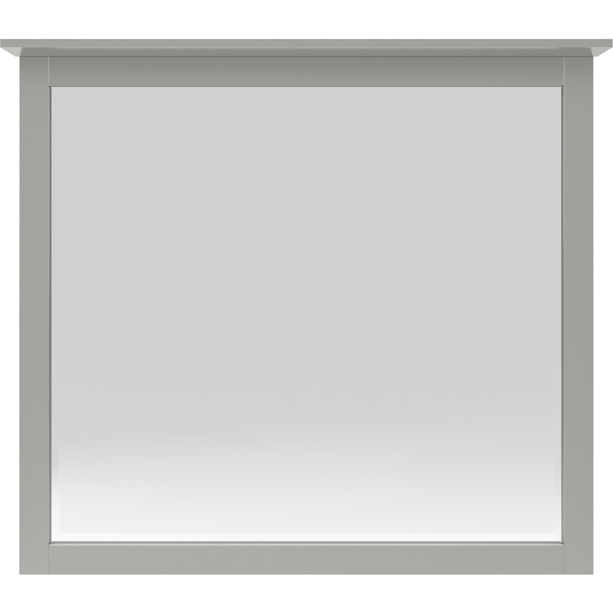 Grace Wall or Dresser Mirror in Elephant Grey