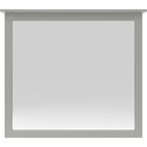 Grace Wall or Dresser Mirror in Elephant Grey