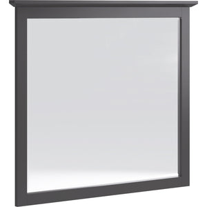 Grace Wall or Dresser Mirror in Raven Black