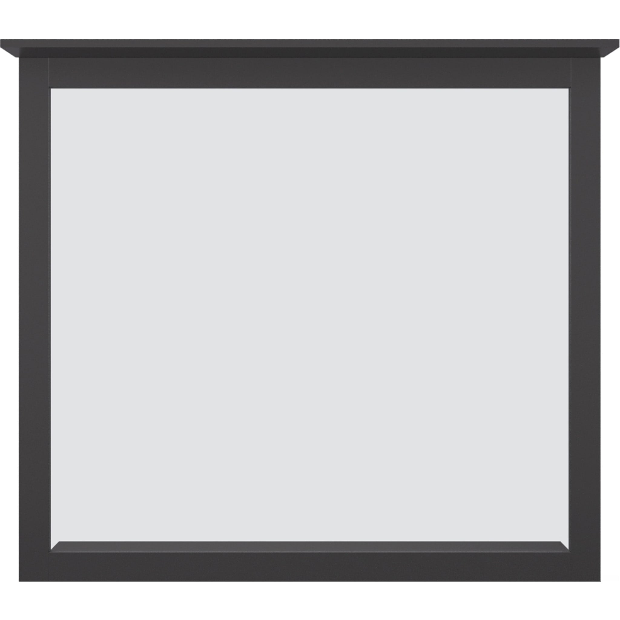 Grace Wall or Dresser Mirror in Raven Black