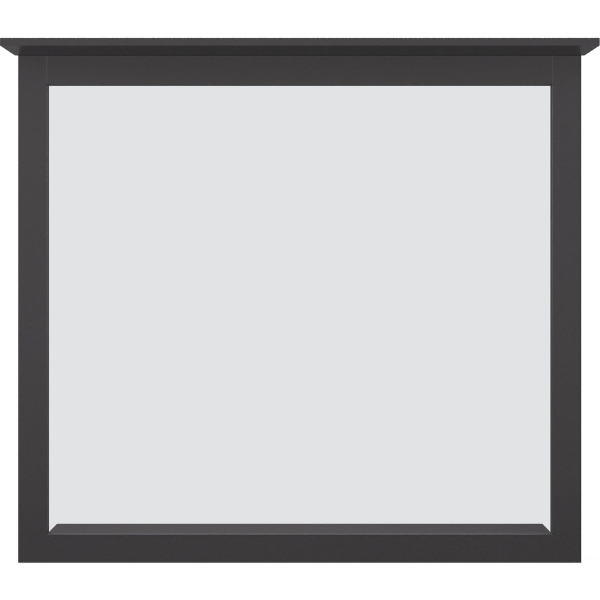 Grace Wall or Dresser Mirror in Raven Black