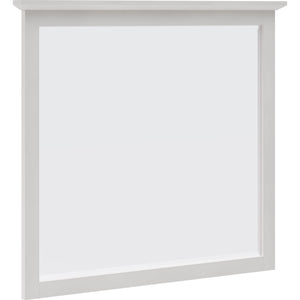 Grace Wall or Dresser Mirror in Snowfall White