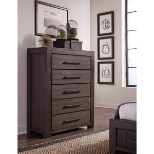 Heath Five Drawer Chest in Basalt Grey (2024)