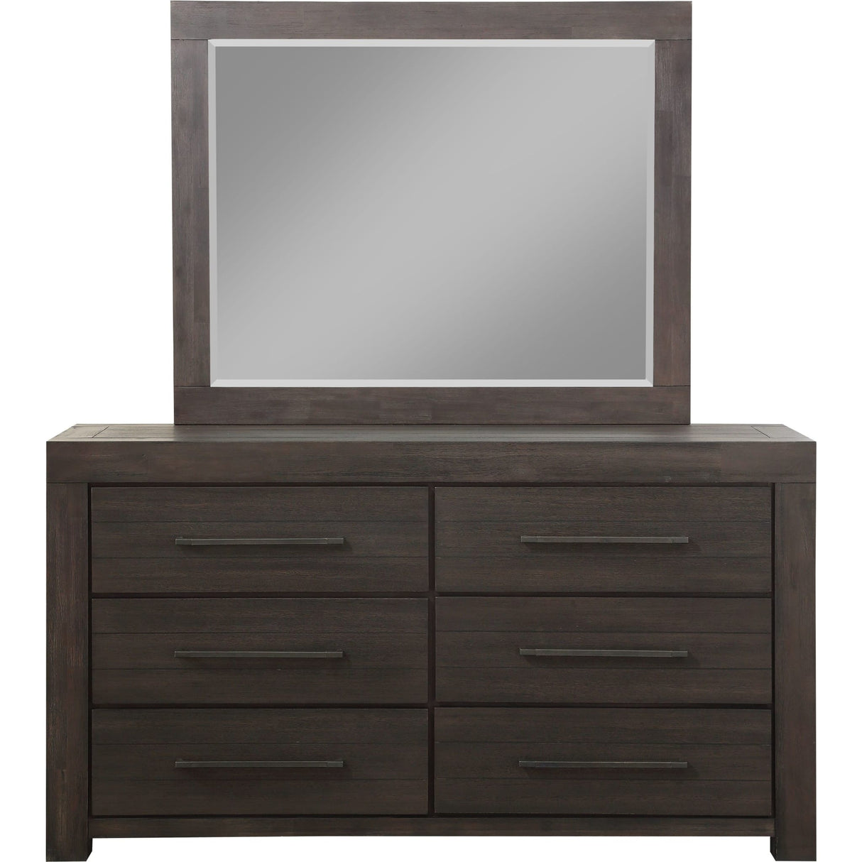 Heath Six Drawer Dresser in Basalt Grey (2024)