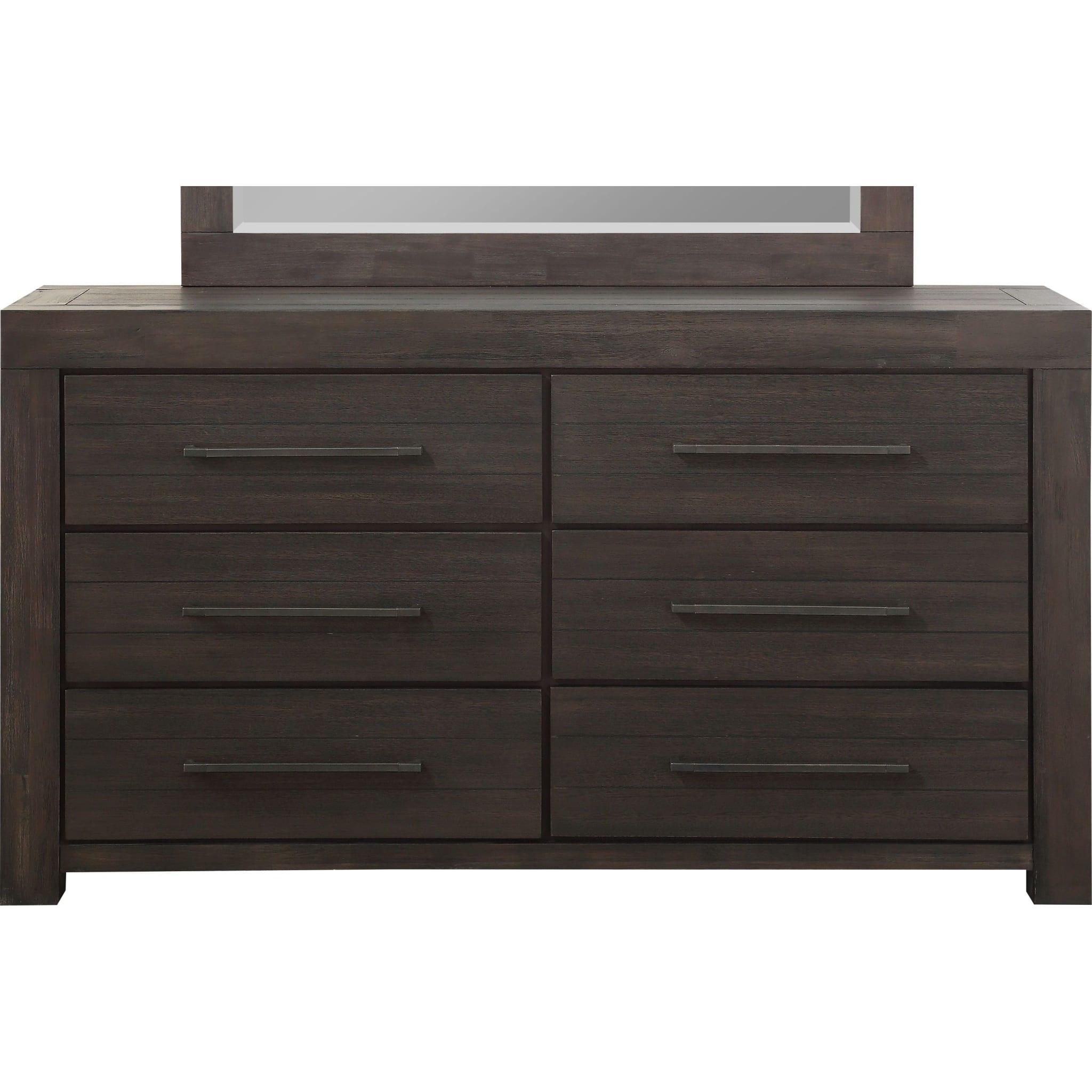 Heath Six Drawer Dresser in Basalt Grey (2024)
