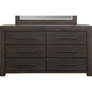 Heath Six Drawer Dresser in Basalt Grey (2024)