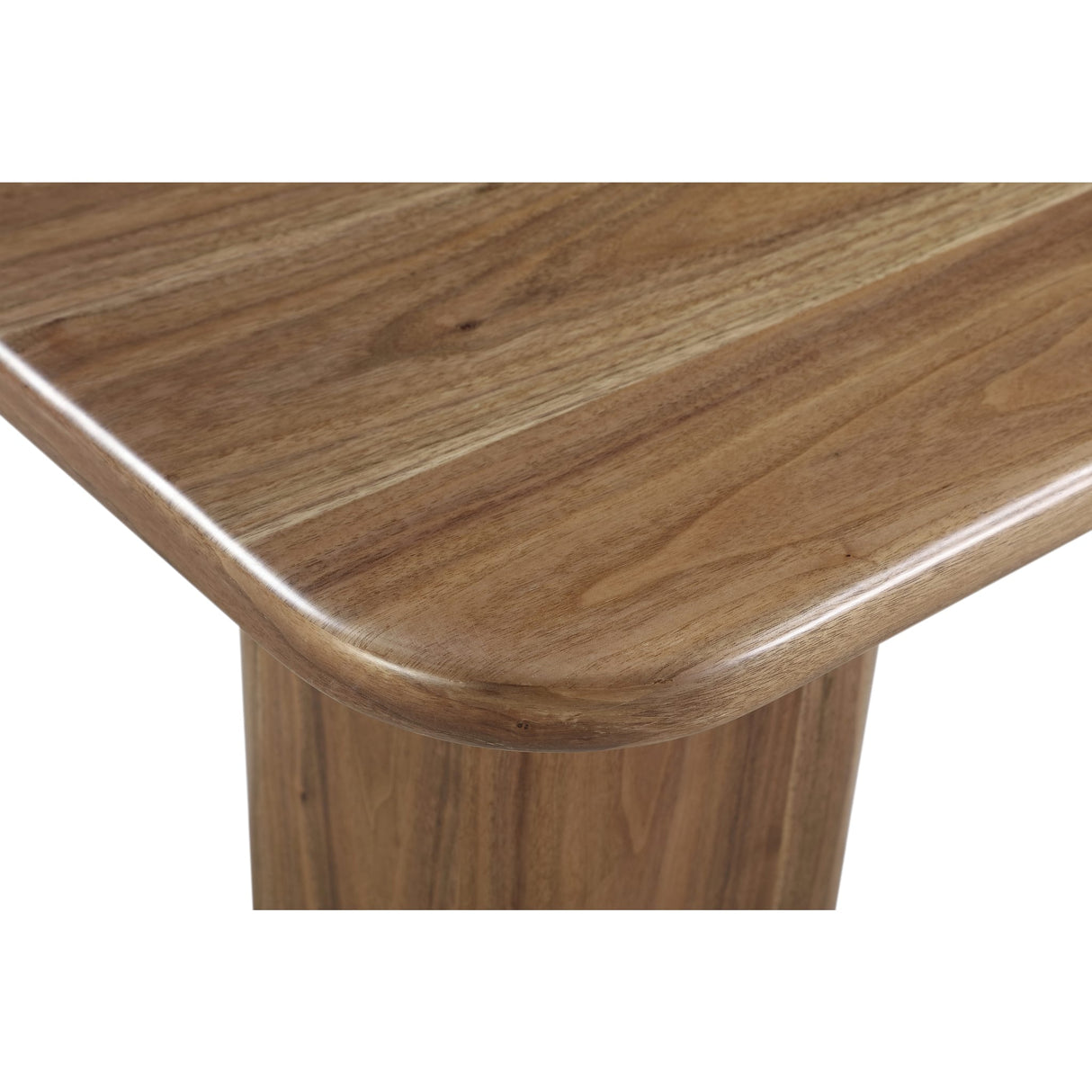 Juba Walnut End Table in Mongoose
