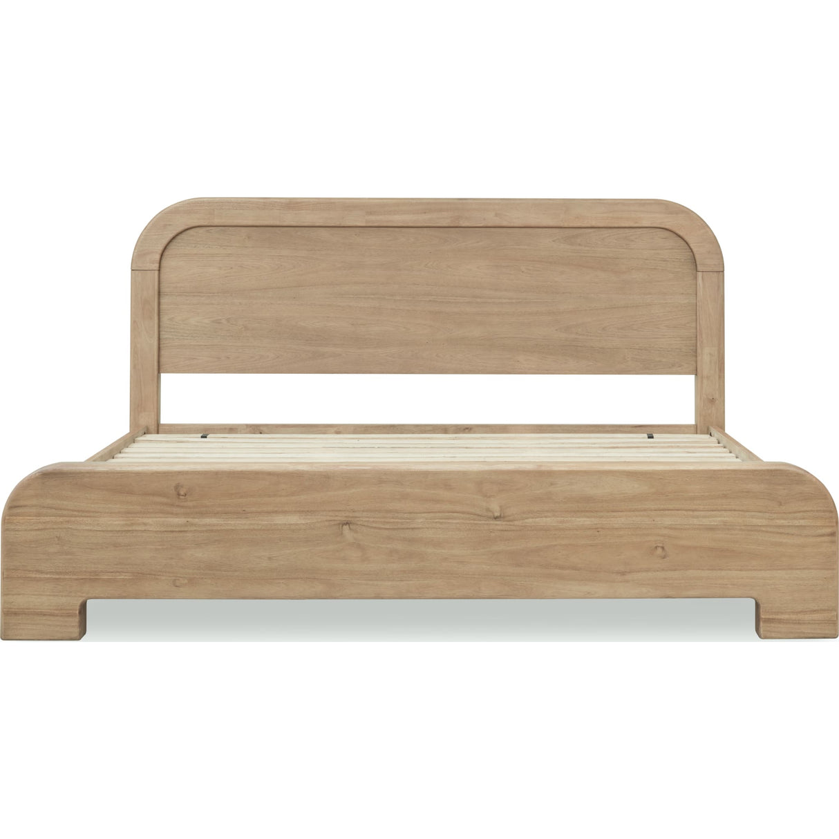 Kione Acacia Wood Platform Bed in Lioness