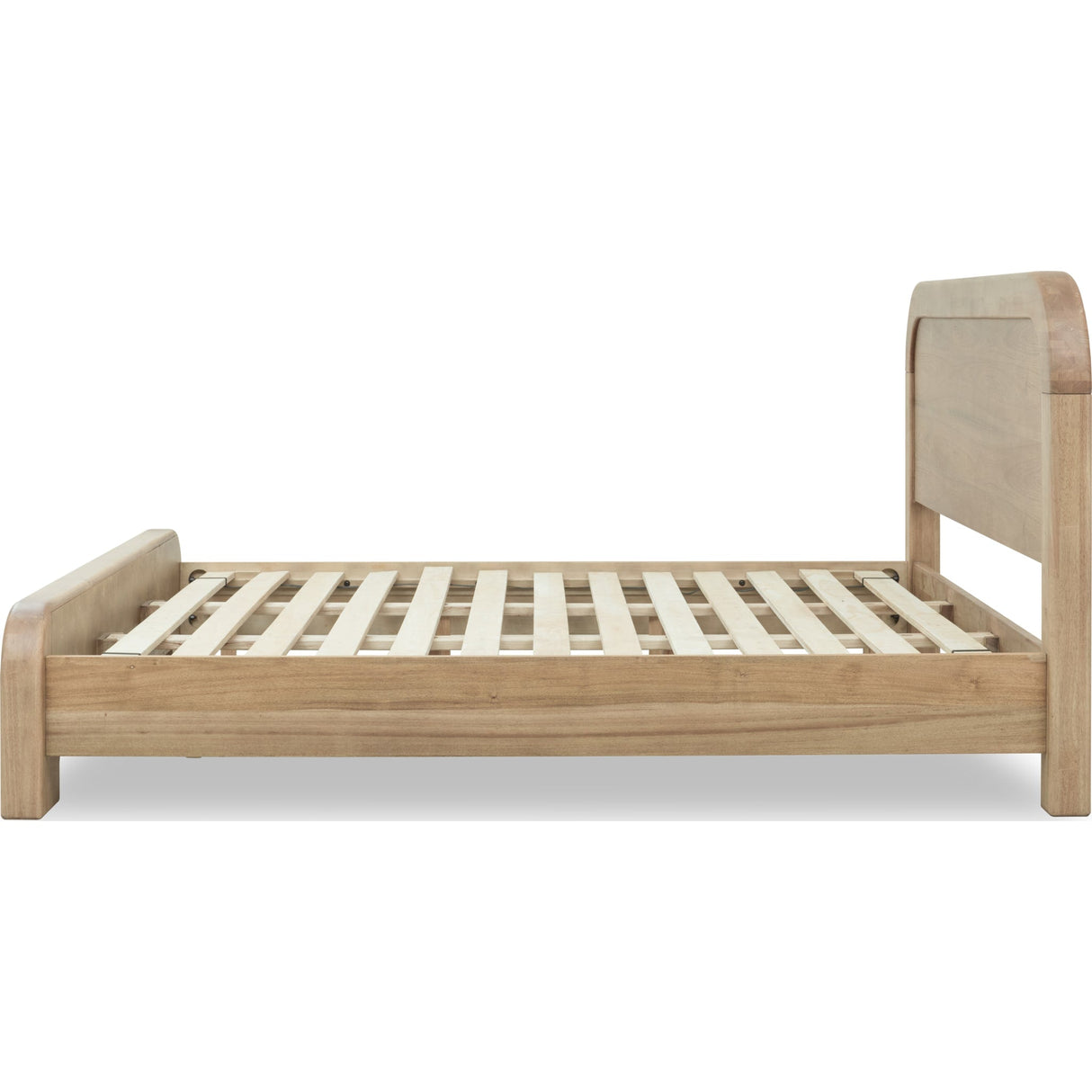 Kione Acacia Wood Platform Bed in Lioness