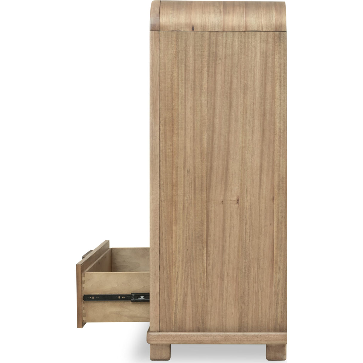 Kione Five Drawer Acacia Wood Chest in Lioness