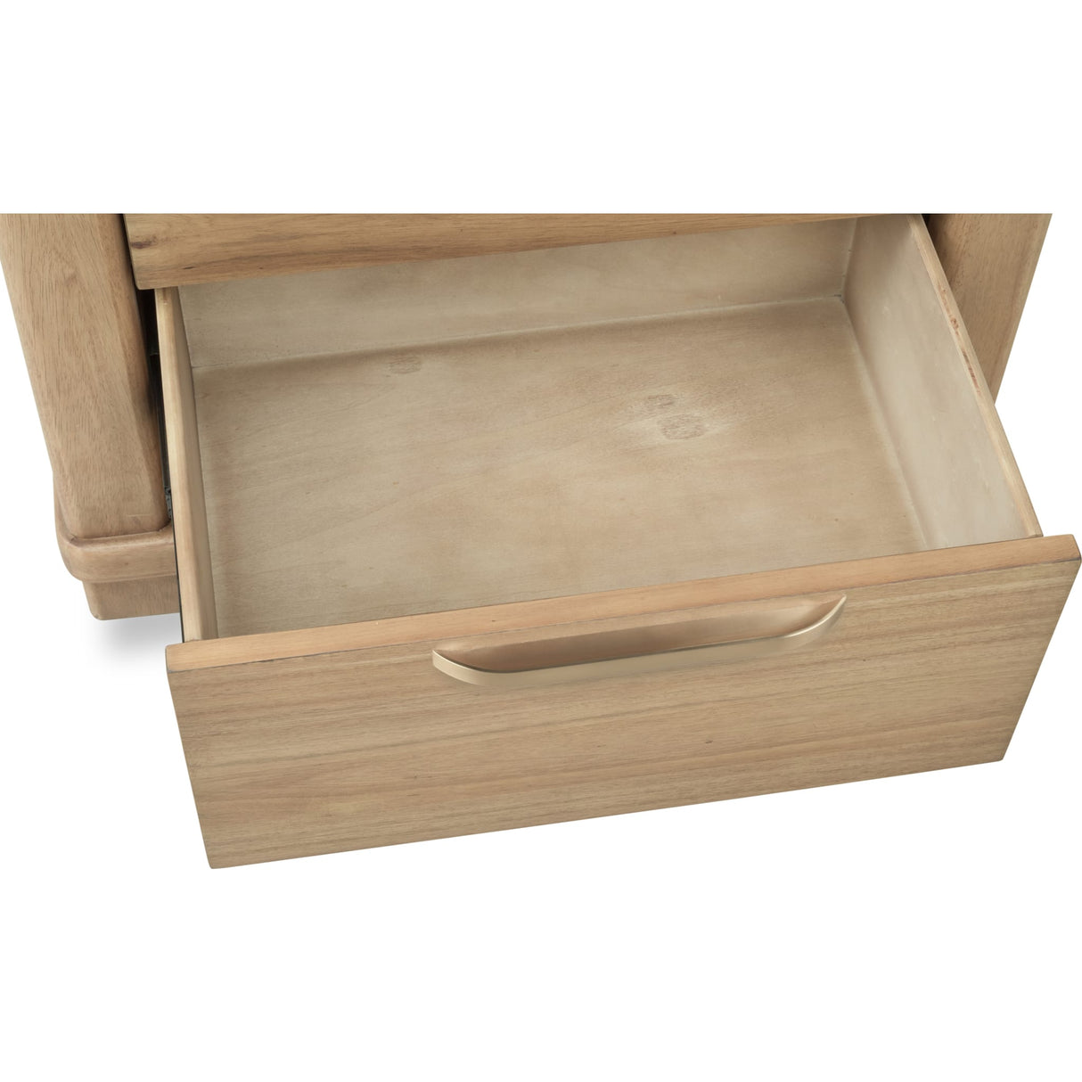 Kione Two Drawer Acacia Wood Nightstand in Lioness