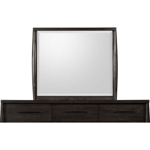Koko Beveled Glass Wall or Dresser Mirror in Minx