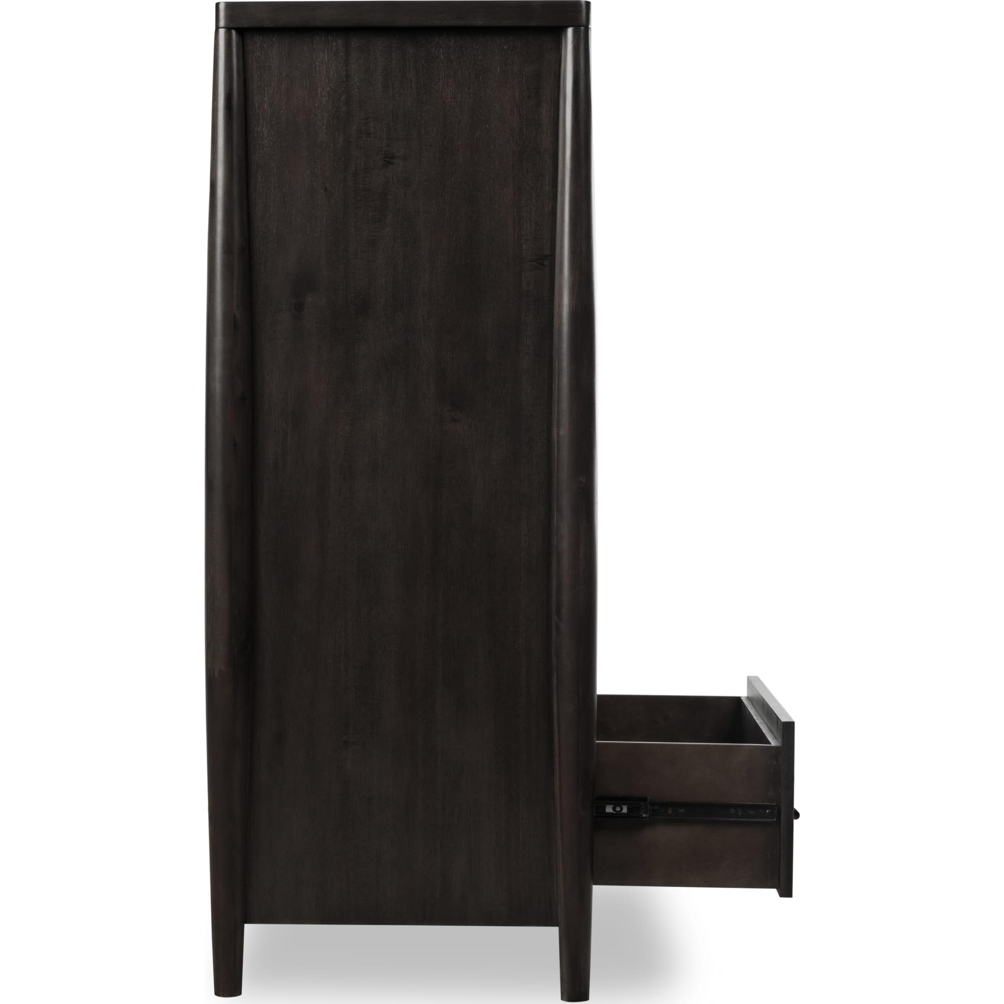 Koko Five Drawer Acacia Wood Chest in Minx