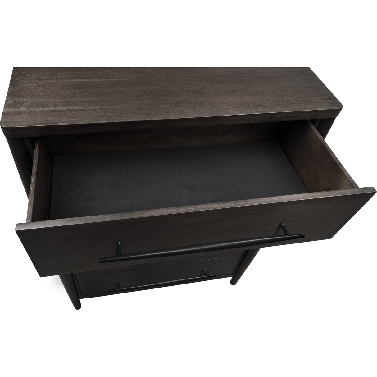 Koko Five Drawer Acacia Wood Chest in Minx