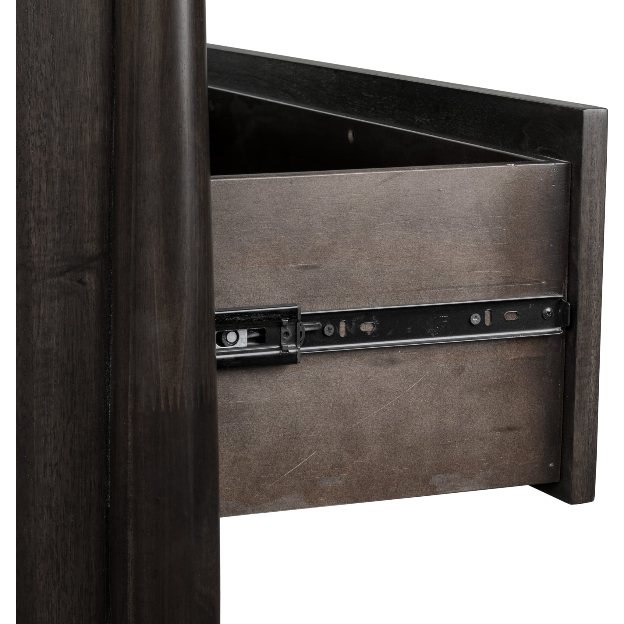 Koko Five Drawer Acacia Wood Chest in Minx