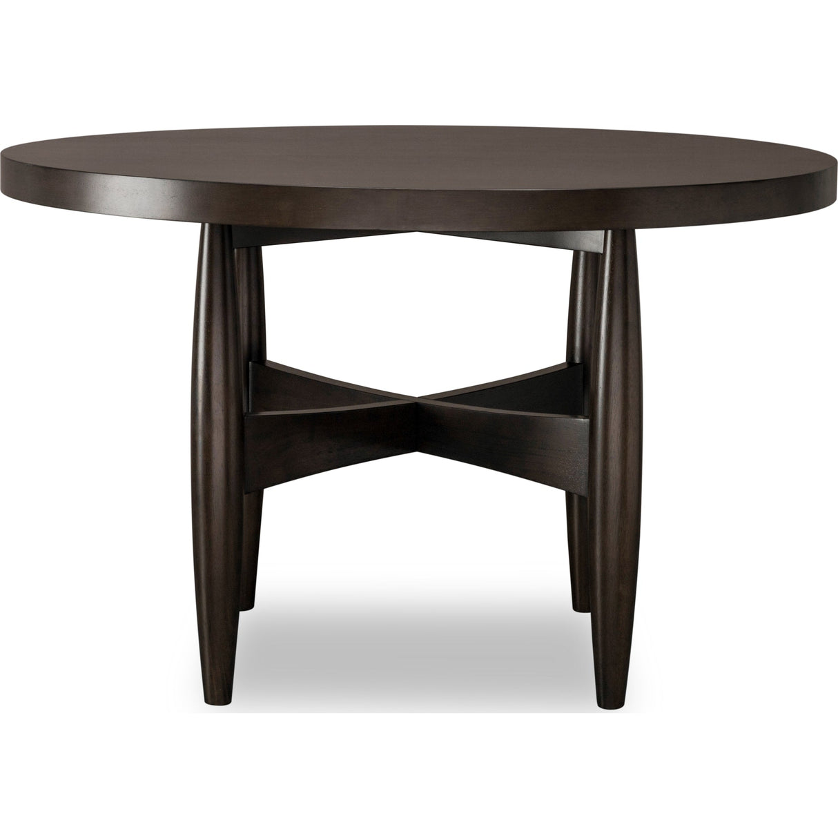 Koko Round Acacia Wood Dining Table in Minx