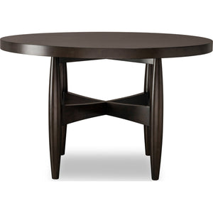 Koko Round Acacia Wood Dining Table in Minx