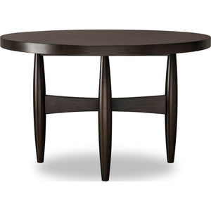 Koko Round Acacia Wood Dining Table in Minx