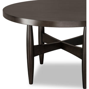 Koko Round Acacia Wood Dining Table in Minx