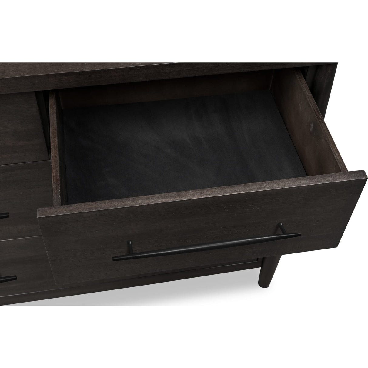 Koko Seven Drawer Acacia Wood Dresser in Minx