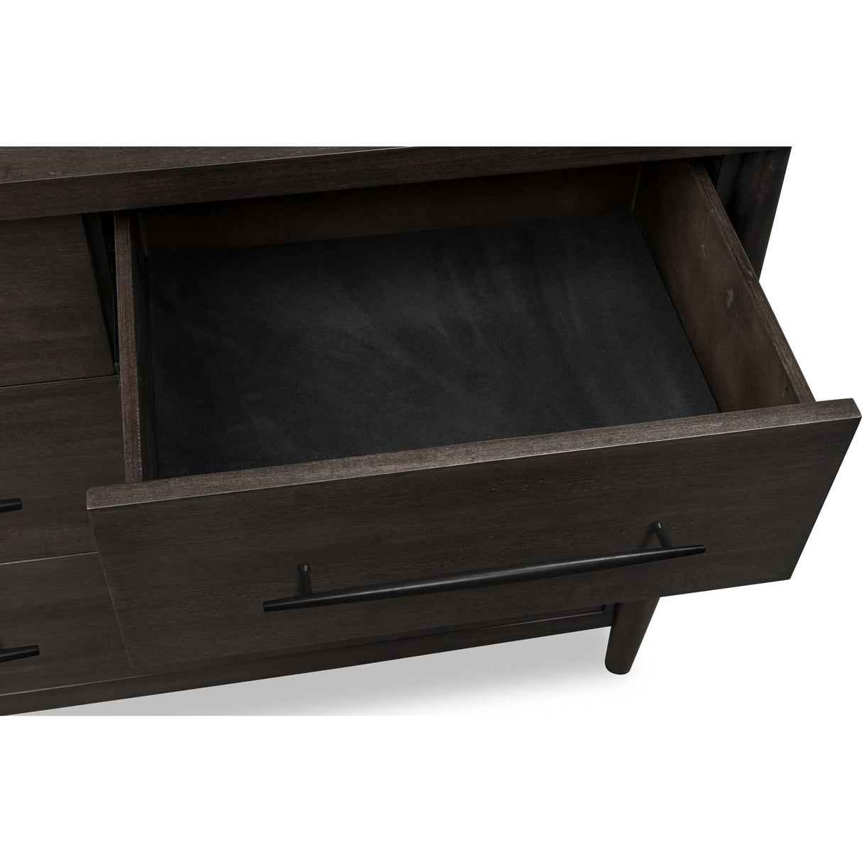 Koko Seven Drawer Acacia Wood Dresser in Minx
