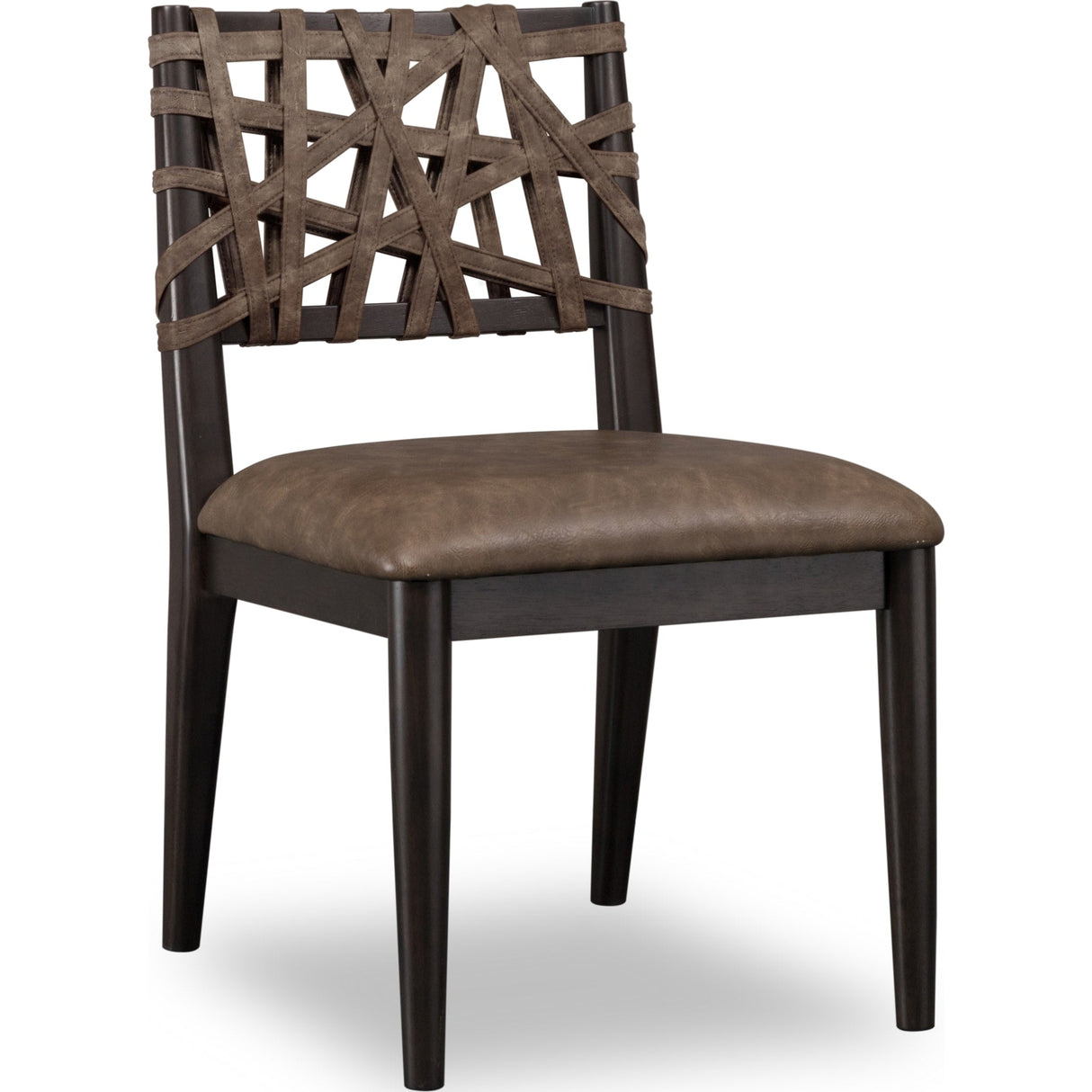 Koko Synthetic Leather Dining Chair in Minx