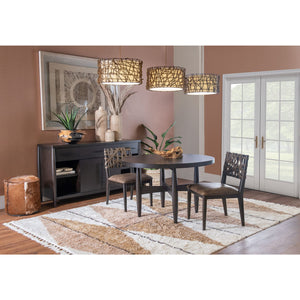 Koko Synthetic Leather Dining Chair in Minx