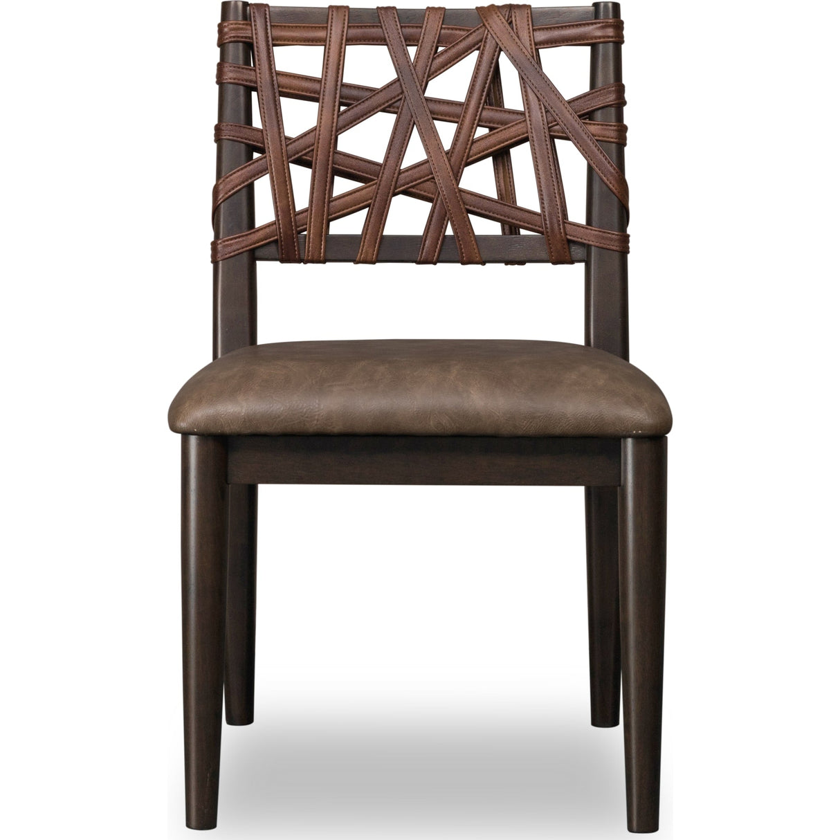 Koko Synthetic Leather Dining Chair in Minx