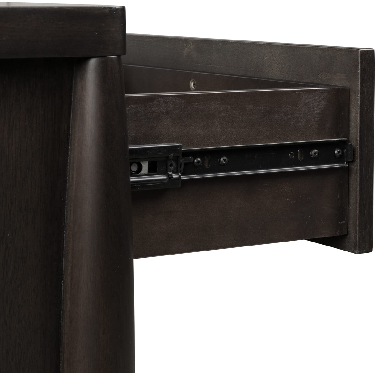 Koko Two Drawer Nightstand with Cord Management in Minx