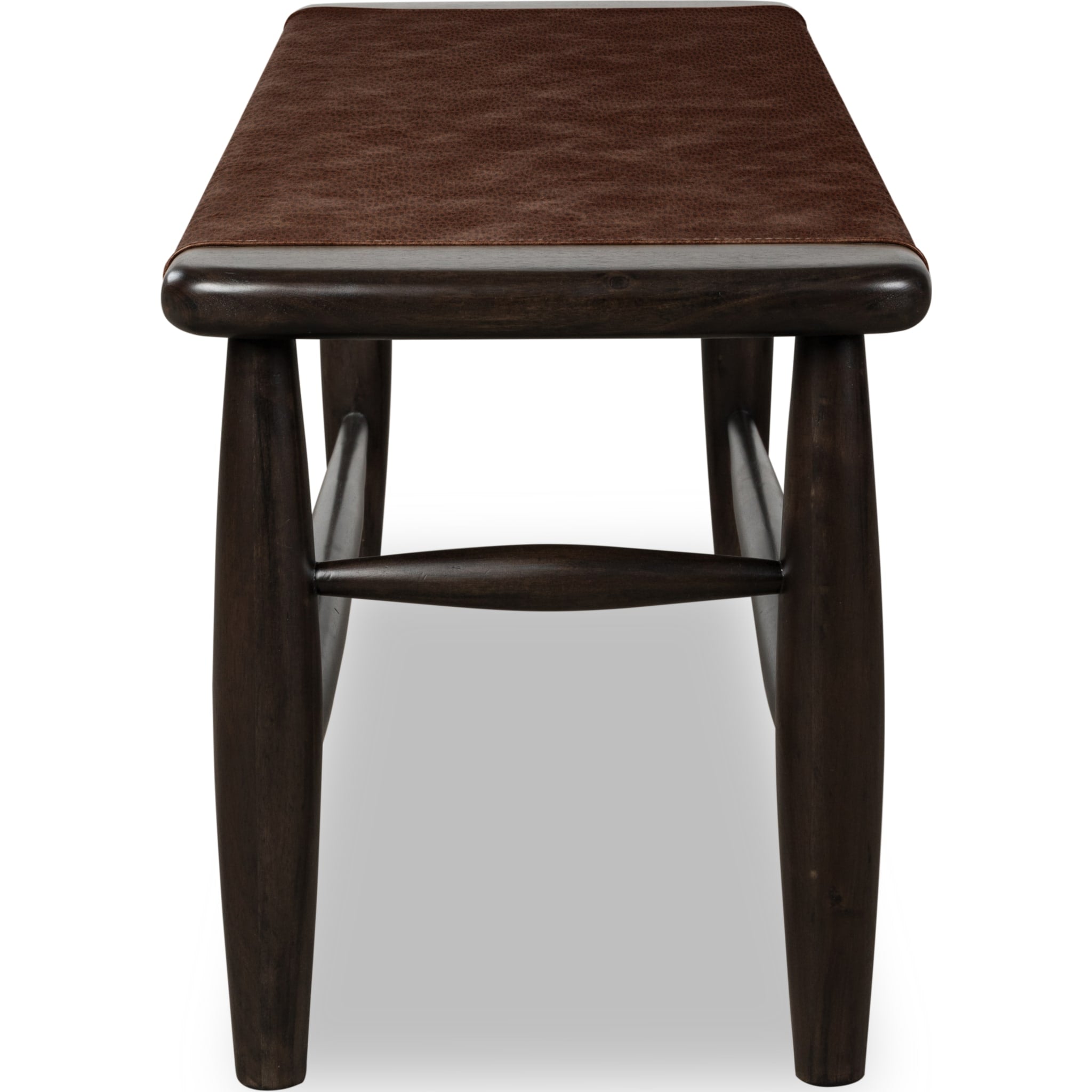 Koko Upholstered Bench in Minx