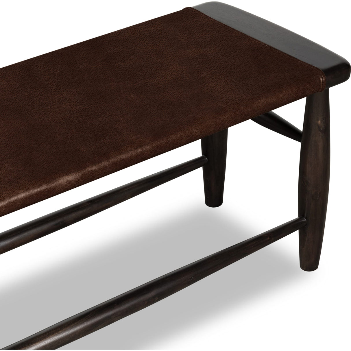 Koko Upholstered Bench in Minx