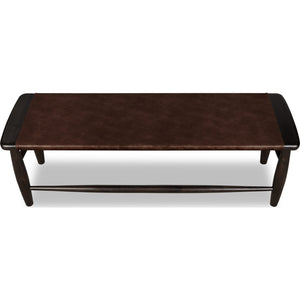Koko Upholstered Bench in Minx