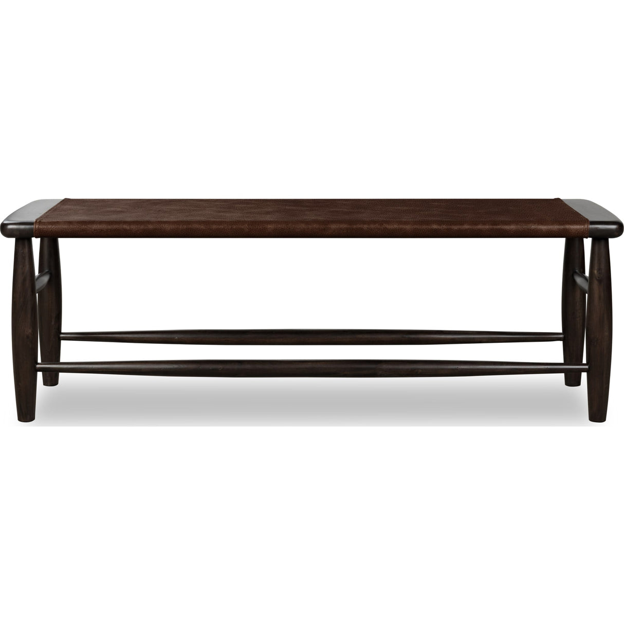 Koko Upholstered Bench in Minx