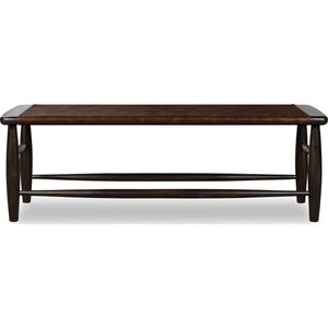 Koko Upholstered Bench in Minx