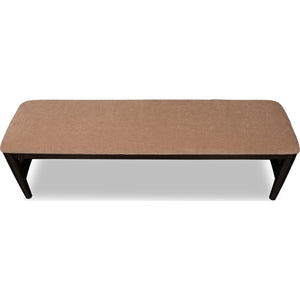 Koko Upholstered Dining Bench in Minx