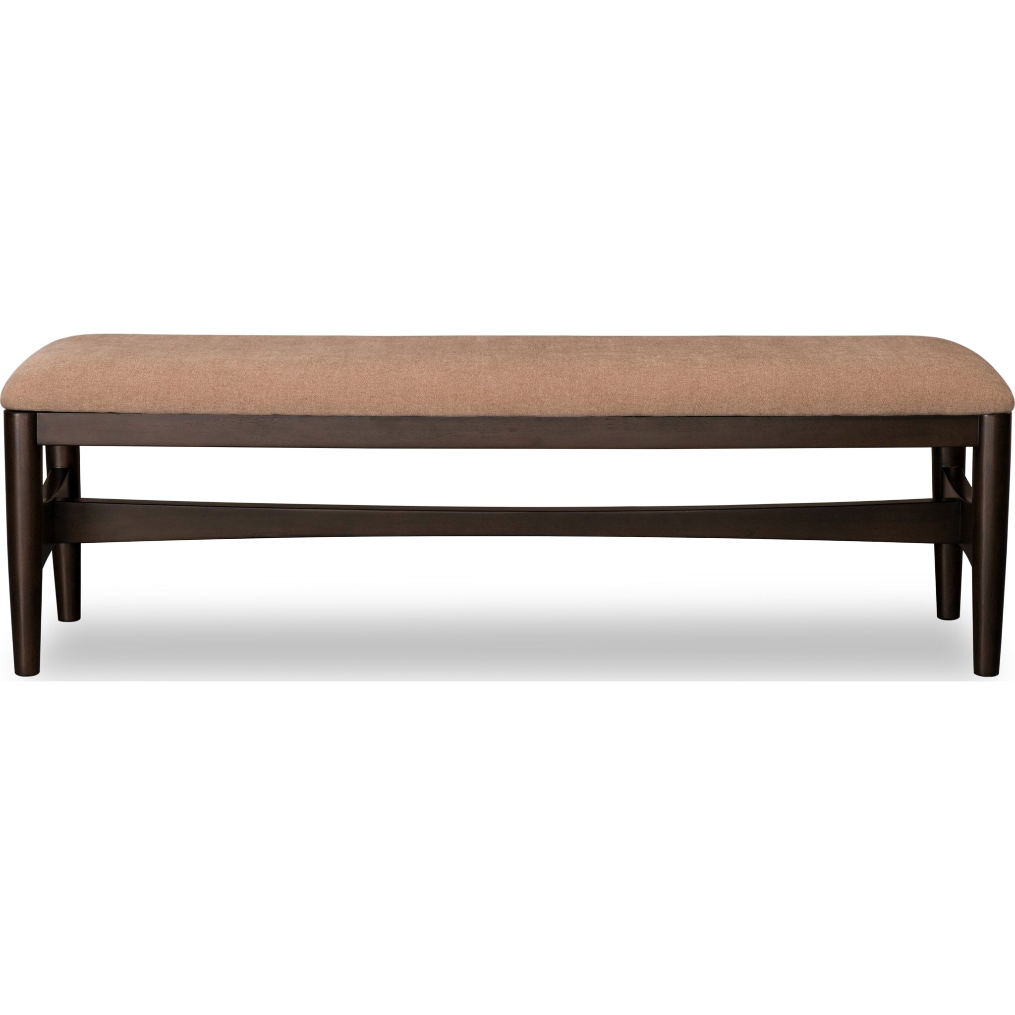 Koko Upholstered Dining Bench in Minx