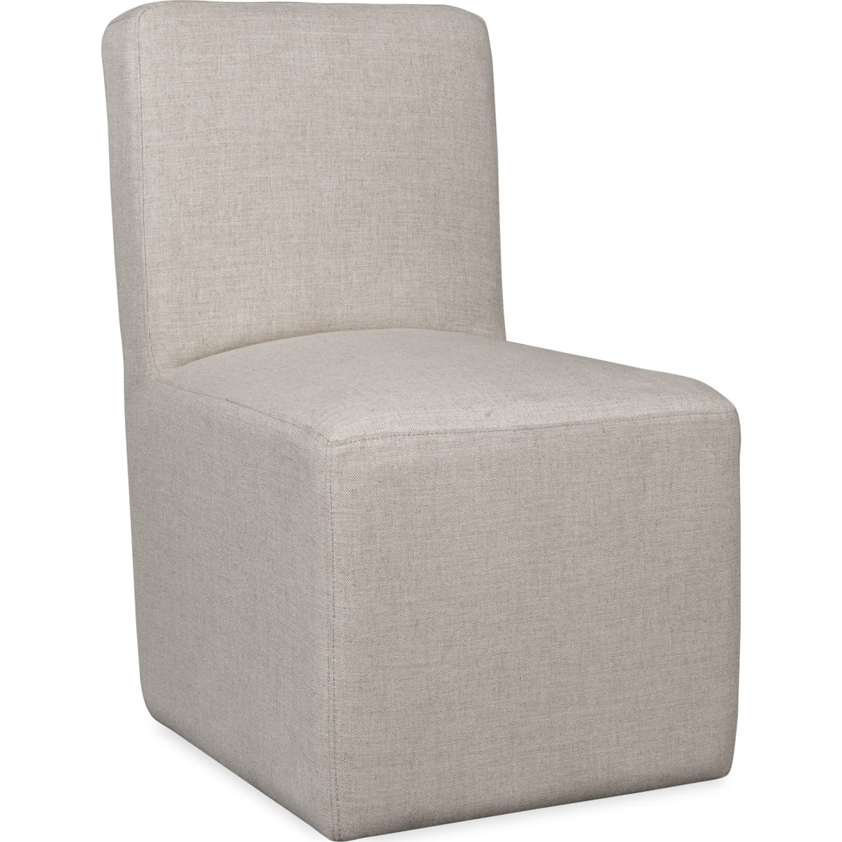 Liv Fully Upholstered Dining Chair in Natural Linen