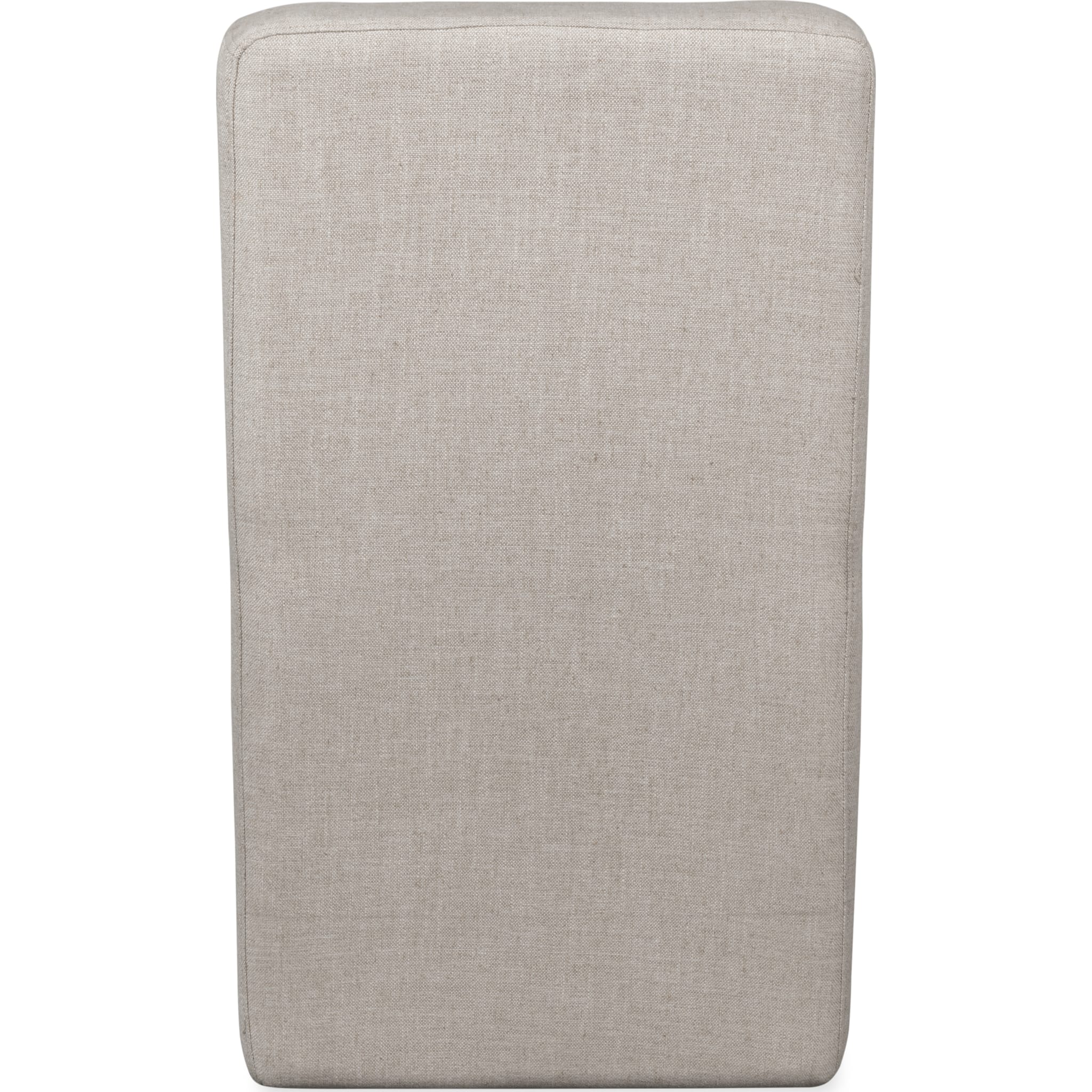 Liv Fully Upholstered Dining Chair in Natural Linen