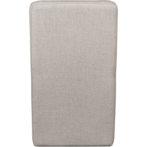 Liv Fully Upholstered Dining Chair in Natural Linen